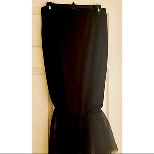 Black Tulle Skirt